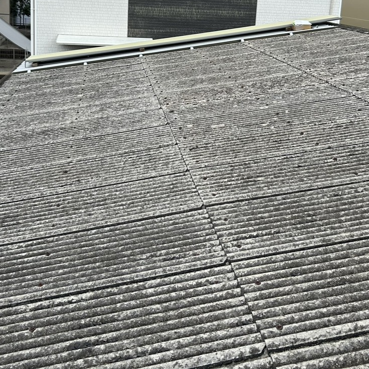 お手入れ前の屋根